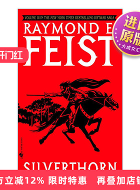 英文原版 Silverthorn Riftwar Cycle The Riftwar Saga 03 神秘银刺 魔法圣战系列3 时空裂隙之战 奇幻小说 Raymond E. Feist