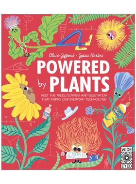 英文原版绘本 Powered by Plants 由植物提供动力 儿童英语精装绘本 英文版 进口英语原版书籍