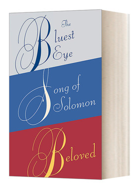 托妮·莫里森三册套装 英文原版 Toni Morrison 蓝的眼睛 所罗门之歌 宠儿 诺贝尔文学奖得主 英文版 进口英语原版书籍