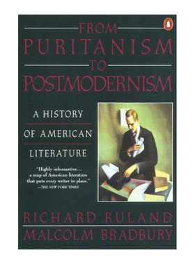 英文原版 From Puritanism to Postmodernism 从清教主义到后现代主义 美国文学史 Malcolm Bradbury 英文版 进口英语原版书籍