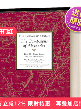 英文原版 The Landmark Arrian 里程碑系列 阿利安 亚历山大远征记 英文版 进口英语原版书籍