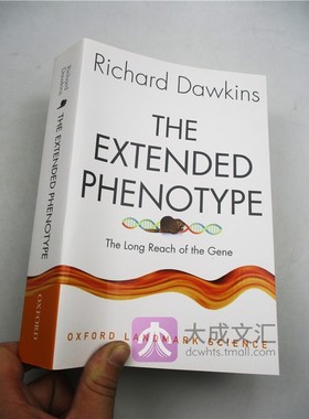 The Extended Phenotype 英文原版书 延伸的表现型 牛津科学里程碑系列 英文版原版英语书籍 自私的基因作者 理查德道金斯