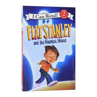 英文原版 Flat Stanley and the Haunted House I Can Read! Level 2 英文版 进口英语原版书籍