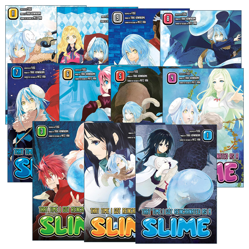 英文原版 That Time I Got Reincarnated as a Slime 关于我转生变成史莱姆这档事1-11册 同名动漫漫画 伏濑 英文版 进口原版书籍