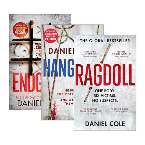 英文原版 A Ragdoll系列3册 侦探推理悬疑小说 丹尼尔?科尔 Daniel Cole 英文版 进口英语原版书籍