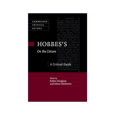 英文原版 Hobbes's  On the Citizen 霍布斯 论公民 剑桥批评导读系列 英文版 进口英语原版书籍