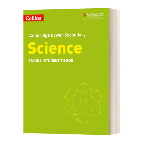 英文原版 Collins Cambridge Lower Secondary Science Stage 7 柯林斯剑桥初中科学学生用书 第七阶段 英文版 进口英语原版书籍