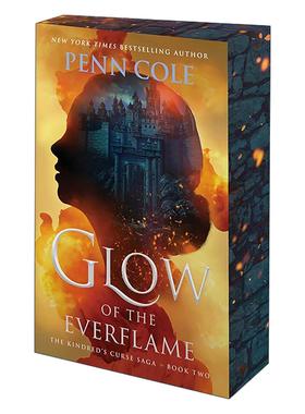 英文原版 Glow Of The Everflame 永恒火焰的光辉 血族的诅咒传奇卷2 英文版 进口英语原版书籍