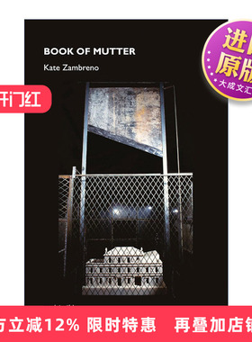 英文原版 Book of Mutter 呢喃之书 传记 Green Girl作者Kate Zambreno 精装 英文版 进口英语原版书籍