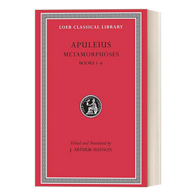 英文原版 Metamorphoses The Golden Ass Volume I 阿普莱乌斯Apuleius 变形记 金驴记 卷一 1-6册 拉英双语版 洛布古典丛书英文版