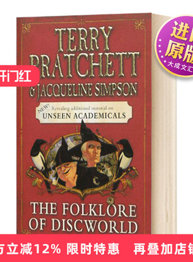正版 英文原版 The Folklore of Discworld 碟形世界9 浮士德 艾瑞克 英文版进口原版书籍 英语小说