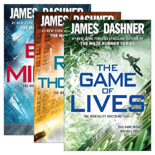Dashner詹姆斯·達(dá)什納 Mortality 英文原版 James Doctrine 死亡教義系列3冊 英文版 The 進(jìn)口英語原版 書籍