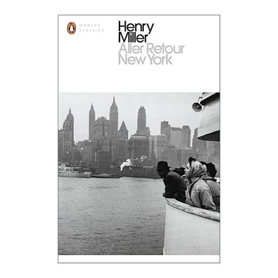 英文原版 Aller Retour New York 纽约往返 亨利·米勒非虚构作品 企鹅现代经典 英文版 进口英语原版书籍