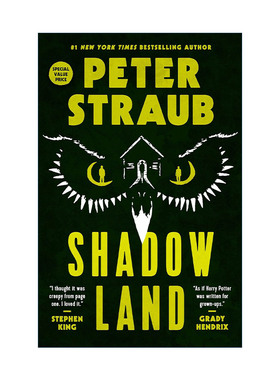 英文原版 Shadowland 虚幻境界 奇幻恐怖小说 魔符作者彼得·史超伯Peter Straub 英文版 进口英语原版书籍