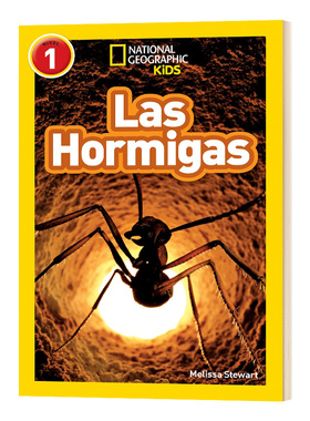 英文原版 National Geographic Kids Readers L1: Las Hormigas 英文版儿童图书