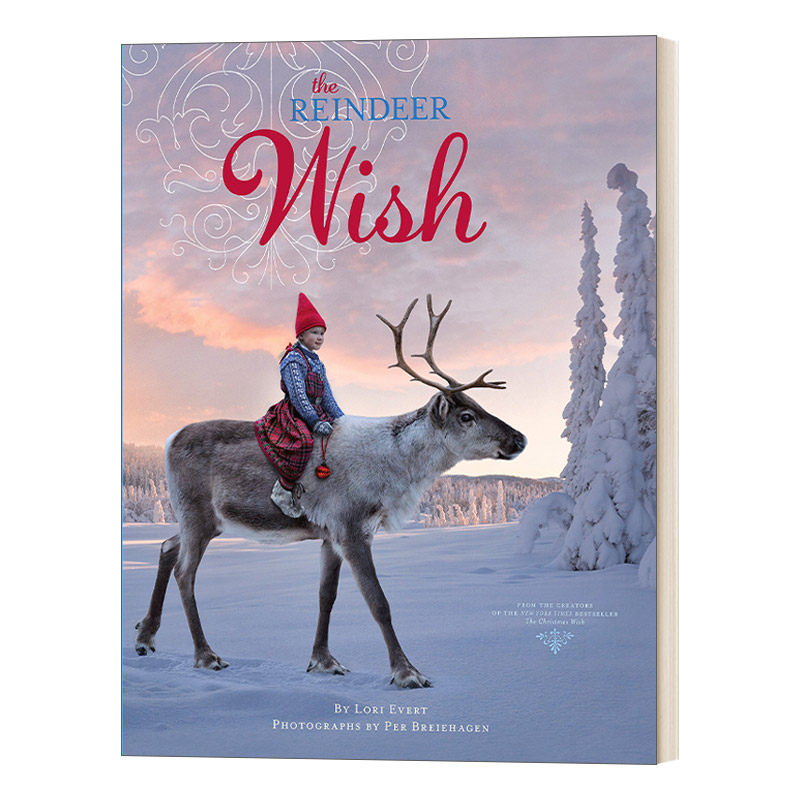 wish a wish book 驯鹿的愿望 精装 愿望书系列 英文版 进口英语原版