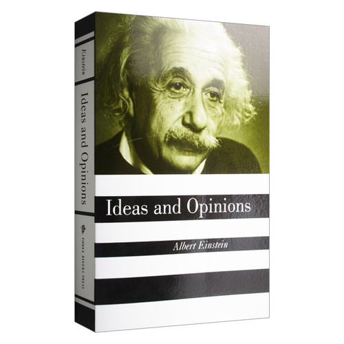 想法和意见 英文原版 Ideas And Opinions 爱因斯坦 Albert Einstein 进口原版书籍