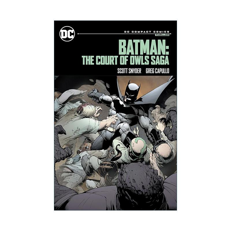 英文原版 Batman the Court of Owls Saga 蝙蝠侠 猫头鹰法庭传奇 DC漫画精简版 Scott Snyder 英文版 进口英语原版书籍