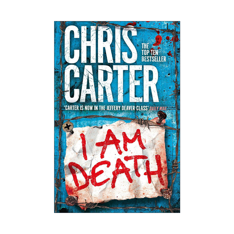 英文原版 I Am Death 连环凶杀案侦探系列7 英文版 进口英语原版书籍