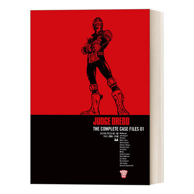 英文原版 Judge Dredd Case Files 01 特警判官 漫画合集#1 英文版 进口英语原版书籍