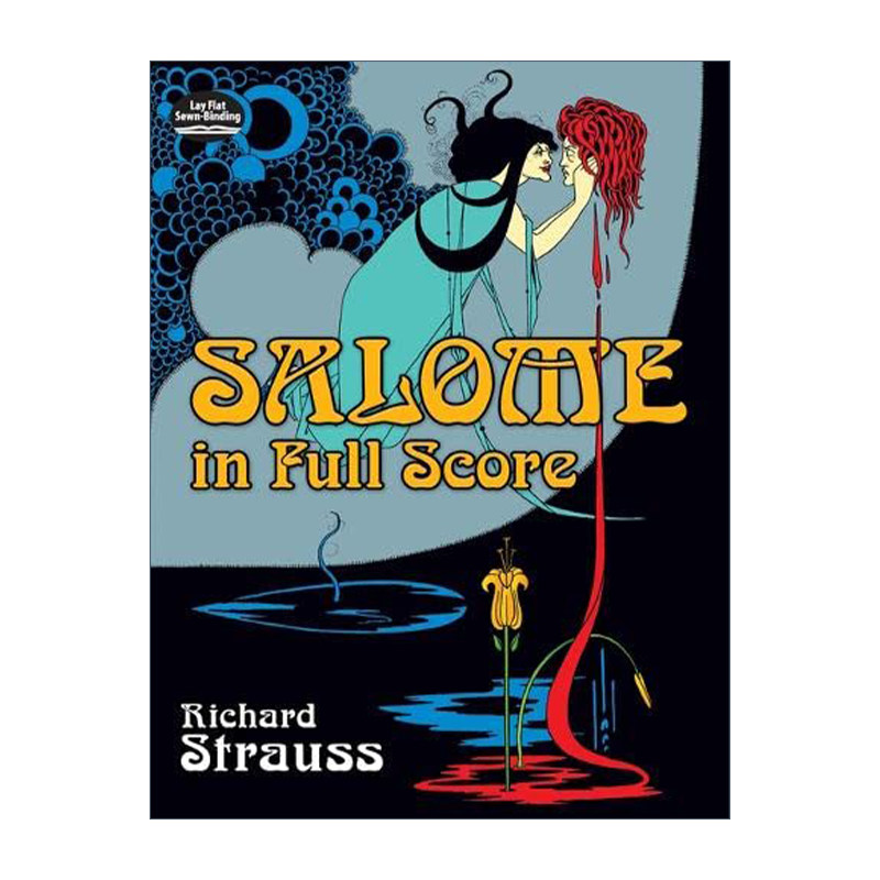 英文原版 Salome in Full Score 莎乐美 歌剧全谱 Richard Strauss理查德·施特劳斯 英文版 进口英语原版书籍