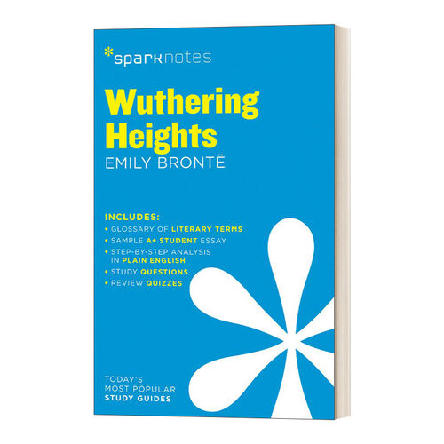 英文原版 Wuthering Heights SparkNotes Literature Guide 文学导读系列 呼啸山庄 英文版 进口英语原版书籍