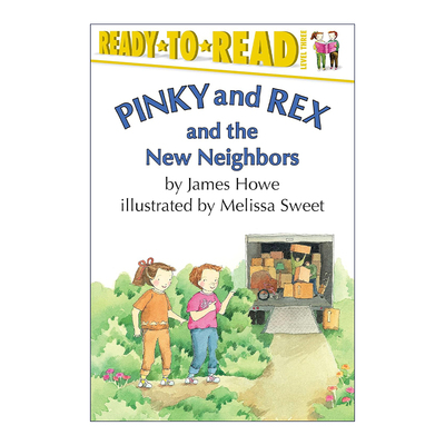 英文原版 Pinky and Rex and the New Neighbors 小指和雷克斯的新邻居 准备读级别3 英文版 进口英语原版书籍