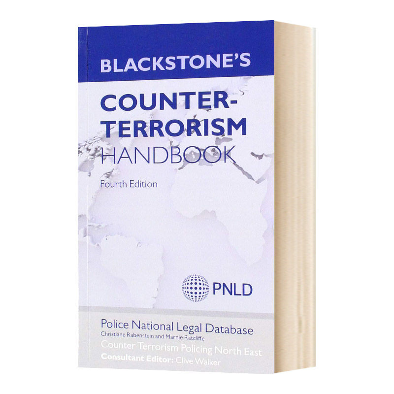 英文原版 Blackstone's Counter-Terrorism Handbook Blackstone 反恐手册 英文版 进口英语原版书籍