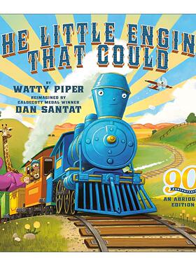 英文原版 The Little Engine That Could 勇敢的小火车头做到了 90周年纪念删节版 儿童经典绘本 Watty Piper 进口英语原版书籍
