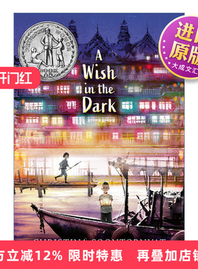 英文原版 A Wish in the Dark 闪闪发光的心愿 黑暗中的愿望 2021纽伯瑞银奖 精装 克里斯蒂娜·松托瓦 英文版 进口英语原版书籍