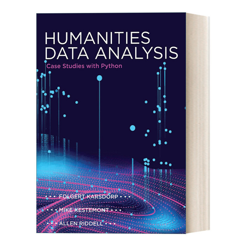 英文原版 Humanities Data Analysis 人文数据分析 Python案例研究 Folgert Karsdorp 精装 英文版 进口英语原版书籍