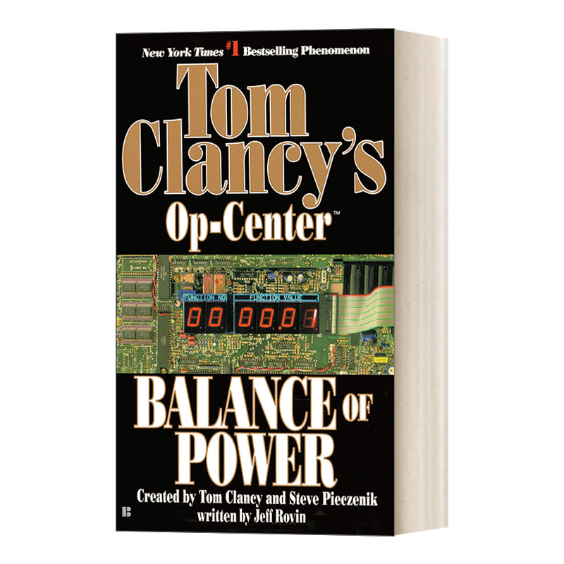 英文原版小说 Balance of Power Op-Center 力量平衡 美国军事小说大师Thomas Clancy 英文版 进口英语原版书籍