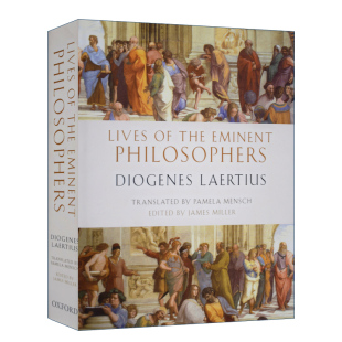 精装 英文原版 Lives of the Eminent Philosophers 杰出哲学家第欧根尼·拉尔修的生活 英文版 进口英语原版书籍
