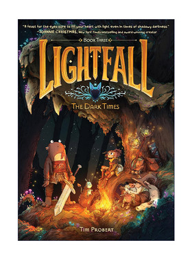 英文原版 Lightfall The Dark Times 光陨3 黑暗时刻 全彩漫画小说 英文版 进口英语原版书籍