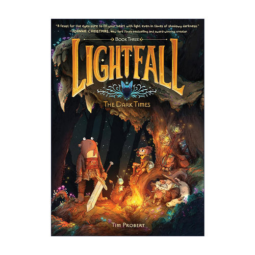英文原版 Lightfall The Dark Times 光陨3 黑暗时刻 全彩漫画小说 英文版 进口英语原版书籍