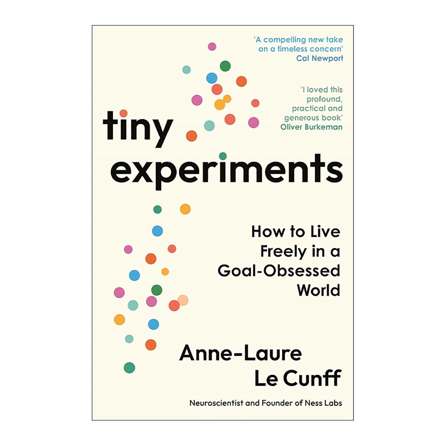 英文原版 Tiny Experiments 小实验 摆脱传统目标的束缚 拥抱不确定性 Anne-Laure Le Cunff 英文版 进口英语原版书籍