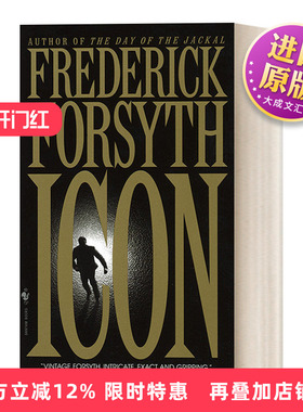 英文原版 Icon 间谍先生 黑色宣言 惊悚悬疑间谍小说 Frederick Forsyth 英文版 进口英语原版书籍