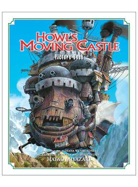 英文原版 Howls Moving Castle Picture Book哈尔的移动城堡 绘本故事书 英文版 进口英语原版书籍