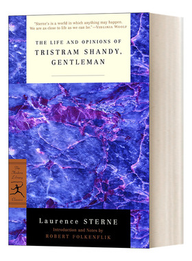 英文原版小说 The Life and Opinions of Tristram Shandy Gentleman 项狄传 绅士项狄的生平与见解 英文版 进口英语原版书
