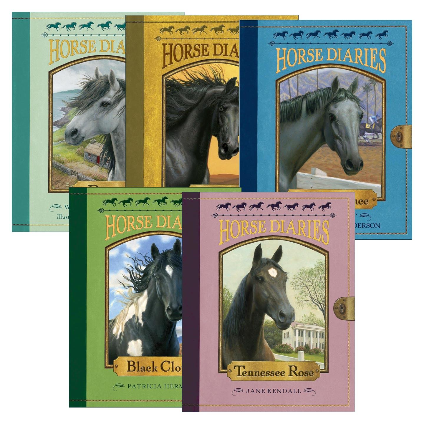 英文原版 Horse Diaries 小马驹日志系列6-10册 儿童历史小说 爱伦坡奖提名作家Alison Hart 英文版 进口英语原版书籍