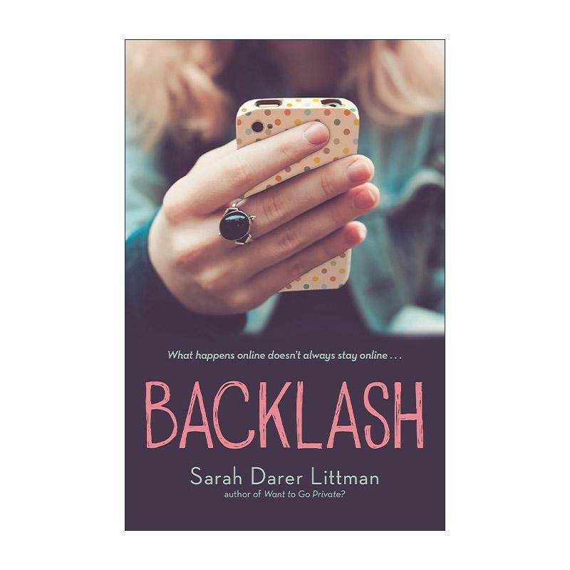 英文原版 Backlash 强烈反应 青少年霸凌主题 英文版 进口英语原版书籍