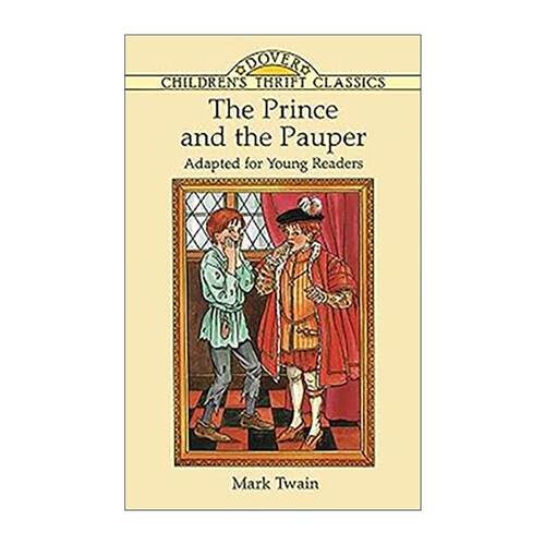 英文原版 The Prince and the Pauper Dover Children's Thrift Classics 王子与贫儿 马克吐温 英文版 进口英语原版书籍