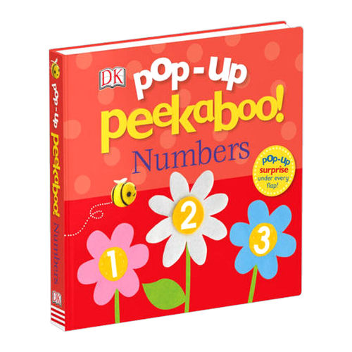 Pop Up Peekaboo Numbers 英文原版绘本 躲猫猫立体纸板书 数字 英文版儿童英语启蒙读物 进口原版书籍