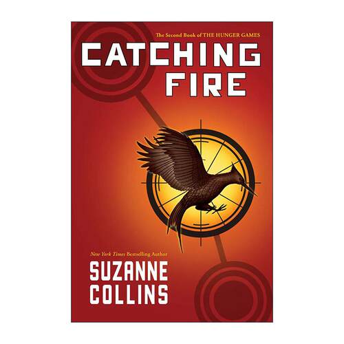英文原版 The Hunger Games 2 Catching Fire 饥饿游戏 星火燎原 精装 英文版 进口英语原版书籍