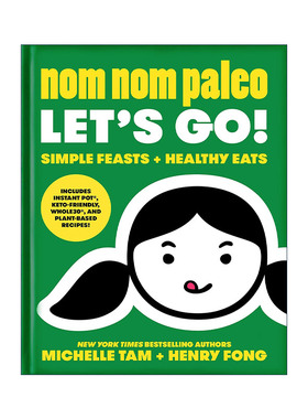 英文原版 Nom Nom Paleo 原始饮食法 精装食谱 英文版 进口英语原版书籍