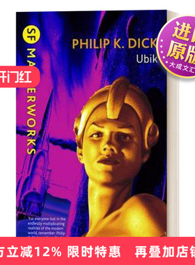 英文原版小说 Ubik 科幻大师系列 尤比克 菲利普 迪克 英文版 进口英语原版书籍
