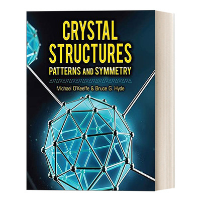 英文原版 Crystal Structures Patterns and Symmetry 晶体结构 模式与对称性 英文版 进口英语原版书籍
