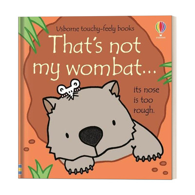 英文原版绘本 That's not my wombat 那不是我的袋熊 英文版 进口英语原版书籍