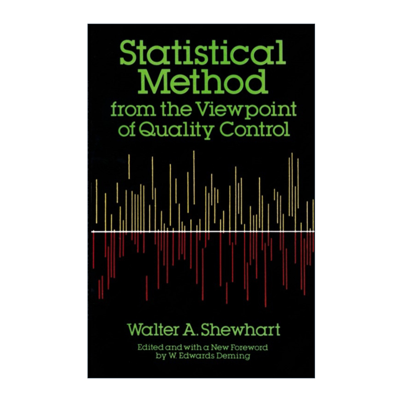 英文原版 Statistical Method from the Viewpoint of Quality Control 质量控制中的统计方法 英文版 进口英语原版书籍