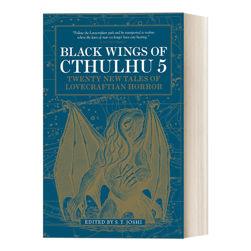 英文原版 Black Wings of Cthulhu5 克苏鲁的黑翼5 英文版 进口英语原版书籍